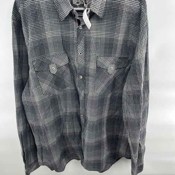 English Laundry Other - English Laundry Black and White Plaid Shirt